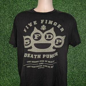 Five Finger Death Punch - 2013 "Wrong Side of Heaven" T-shirt - XL